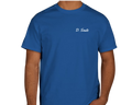 Navy Blue Short Sleeve - Large print on back