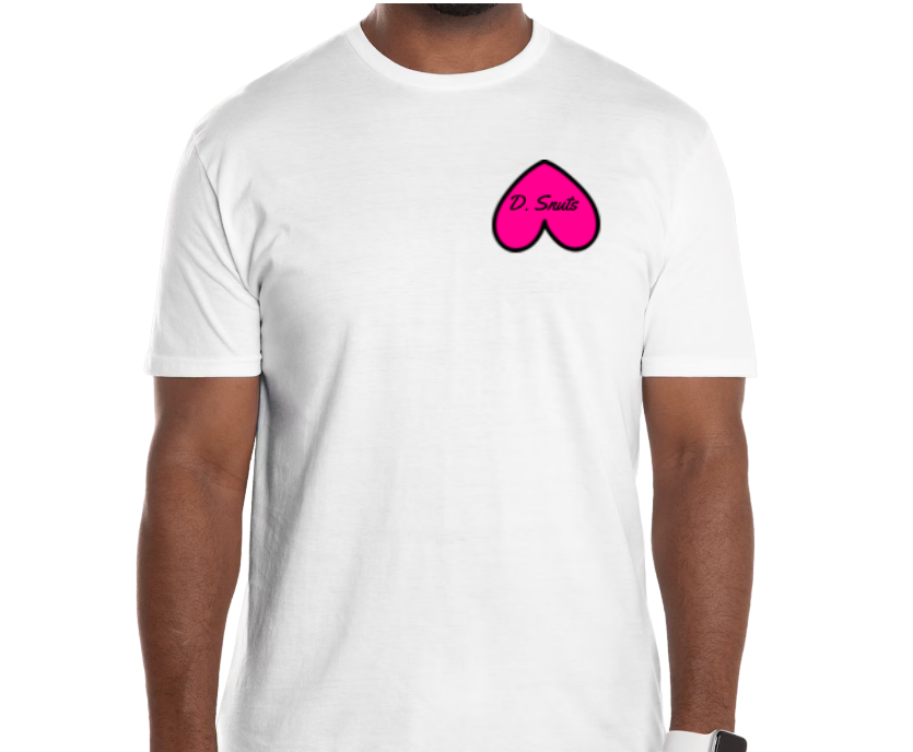 Short Sleeve White - D. Snuts Heart