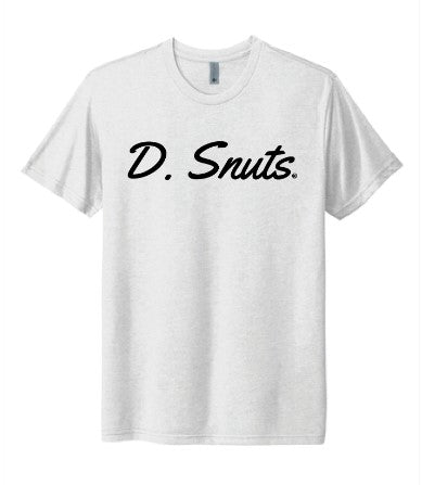 Short Sleeve Heather White - Print on front